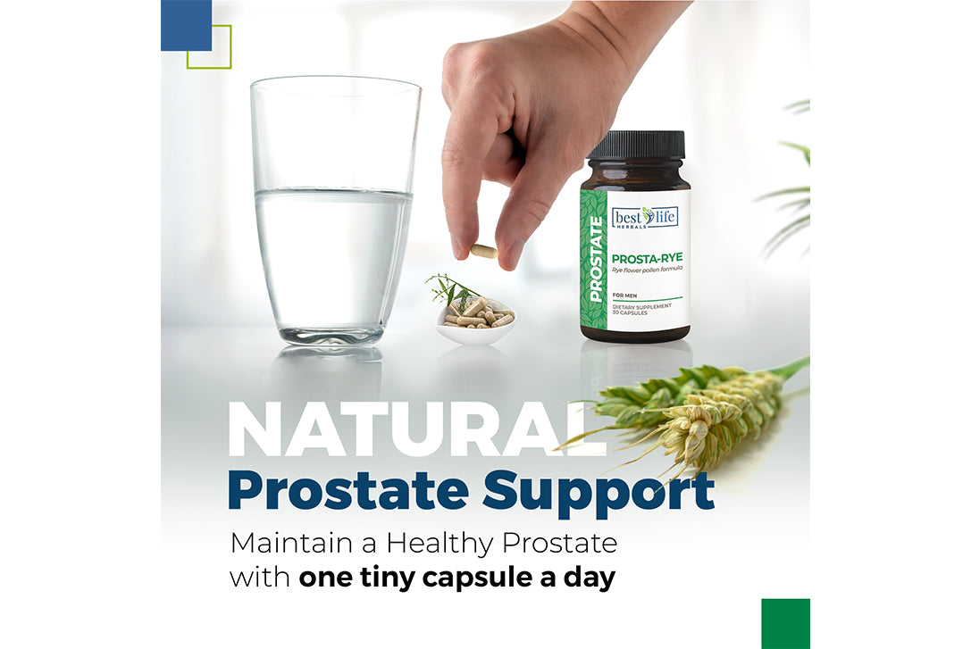 Prosta-Rye | Men's Prostate Health Supplement