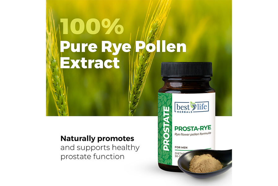 Prosta-Rye | Men's Prostate Health Supplement