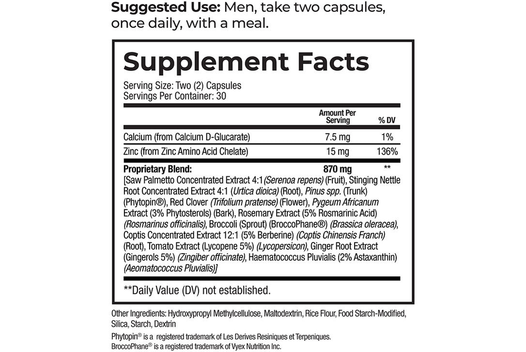 ProstaXan | Men's Prostate Health Supplement